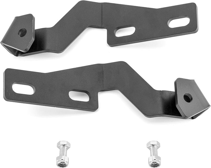 ROMELACK Ditch LED Light Brackets Hood Mount Pods Bracket Compatible with Toyota 4Runner 2003-2009 (Black) - Image 5